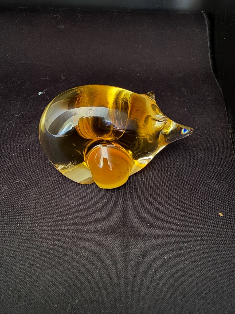 Han-Made Glass Hedgehog California